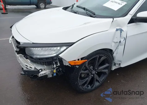 2020 Honda Civic Sport from USA, damaged, VIN 2HGFC4B81LH301972